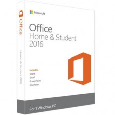 Microsoft Office Home and Student 2016 Medialess - FPP - NEW!!
